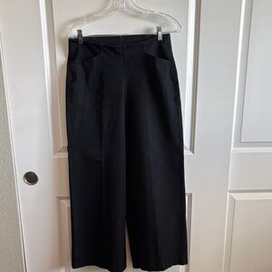 Old Navy Black Wide-Leg High-Waist Pants
